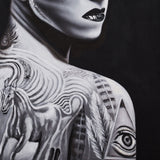 Charlotte White Canvas - Maison Rêves UK