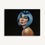 Elyna Blue Canvas - Maison Rêves UK