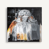 Menina Dark Canvas - Maison Rêves UK