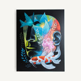 Nael Multicoloured Canvas - Maison Rêves UK