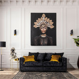 Niurka Black Canvas - Maison Rêves UK