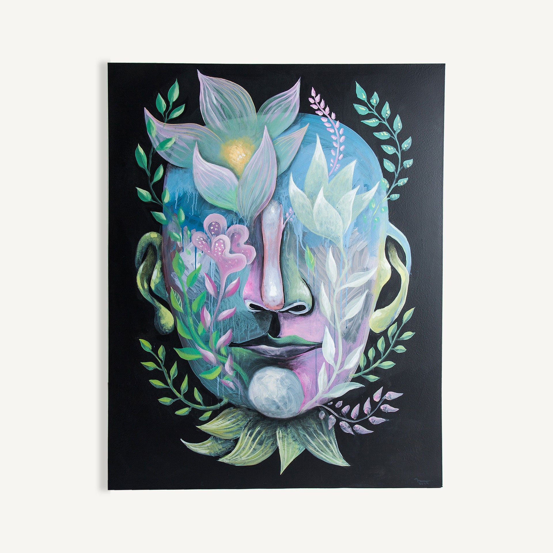 Noah Multicoloured Canvas - Maison Rêves UK