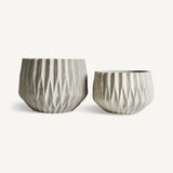 Essing Ceramic Plant Pot (Set of 2) - Maison Rêves UK