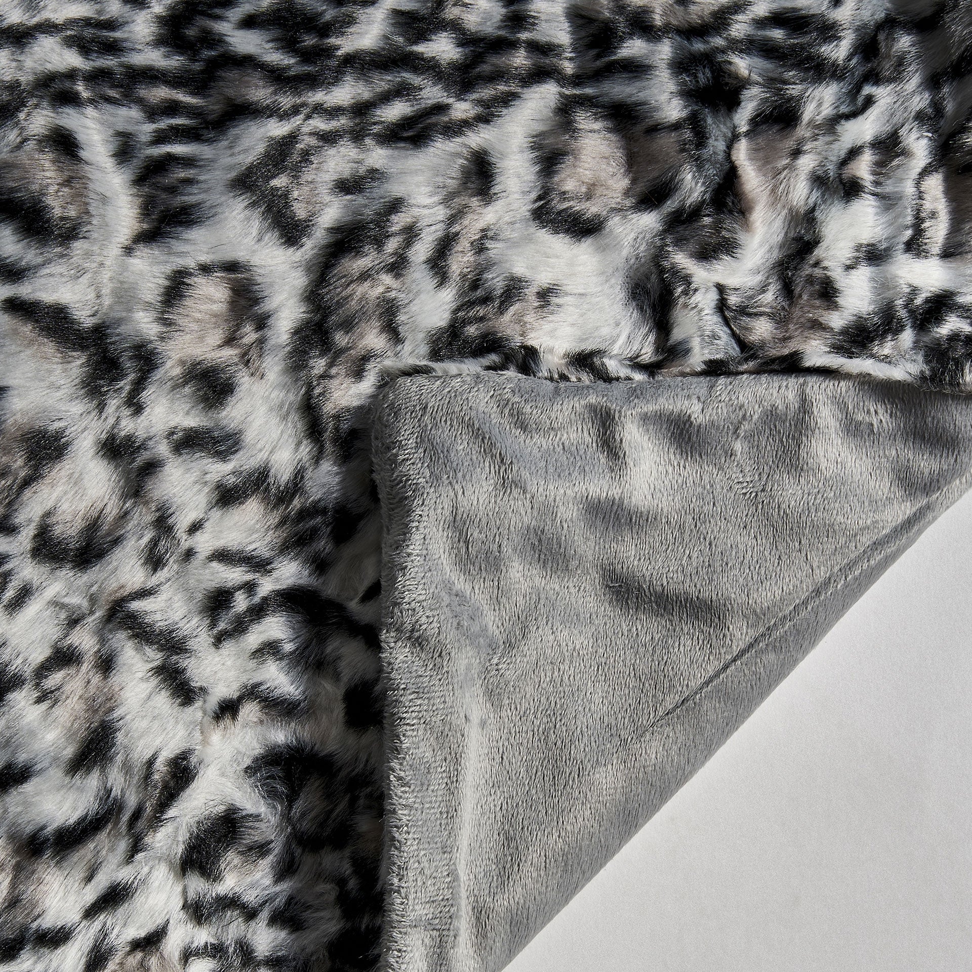 Leopardo White Blanket - Maison Rêves UK