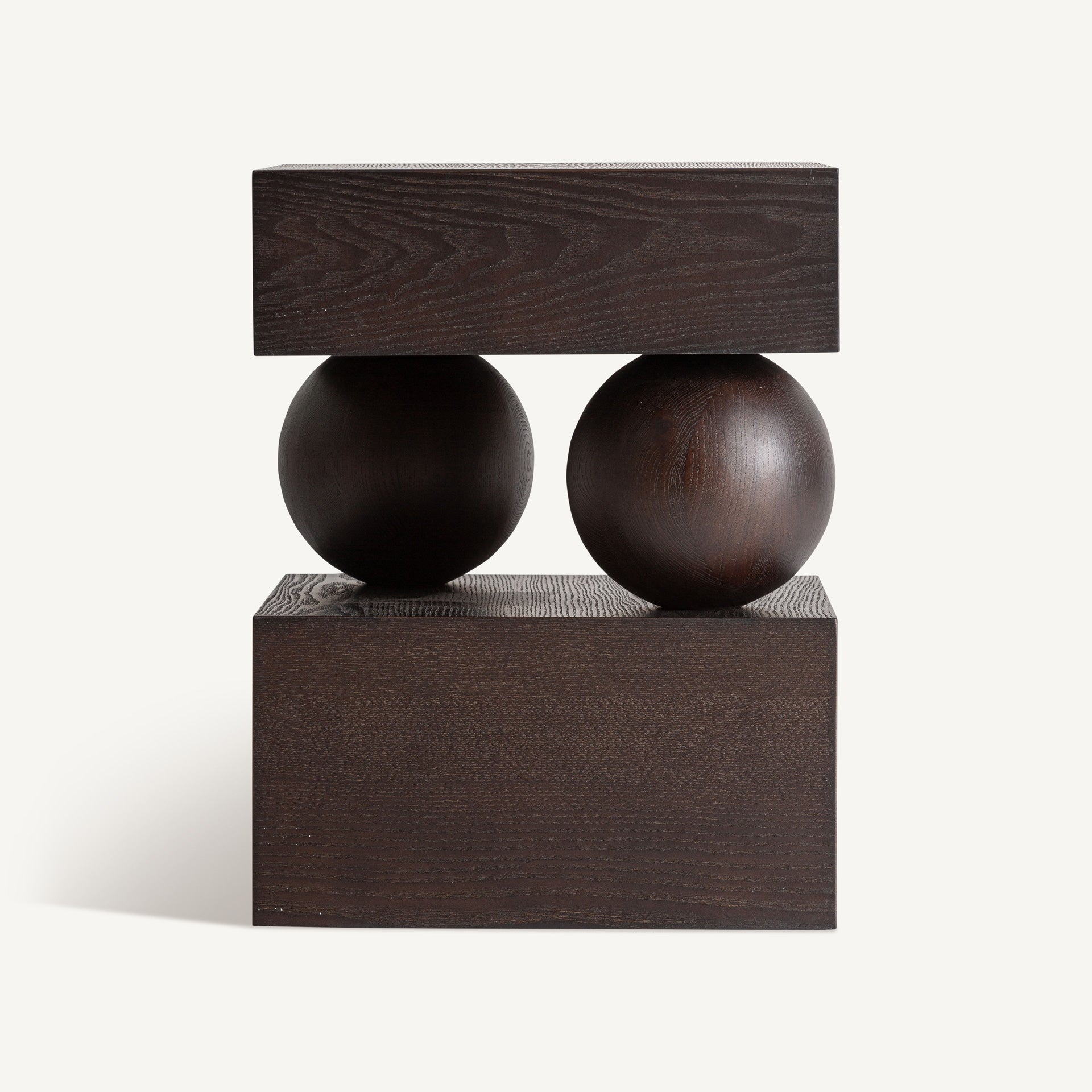Arriach Elm Wood Side Table - Maison Rêves UK