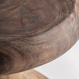 Bezaha Suar Wood Side Table - Maison Rêves UK