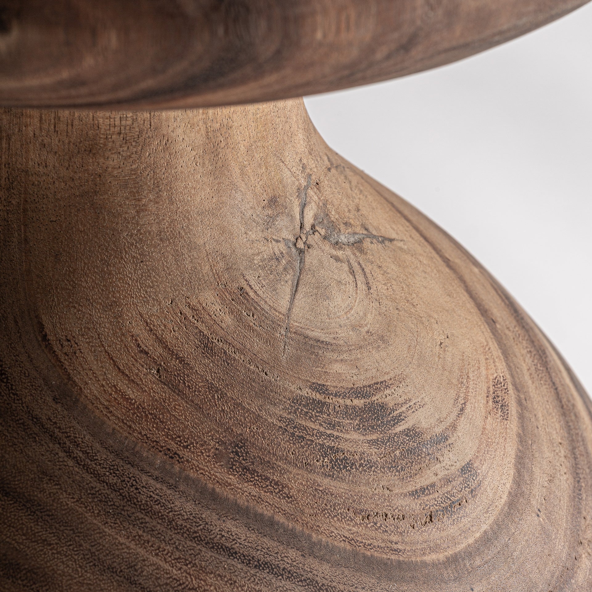 Bezaha Suar Wood Side Table - Maison Rêves UK