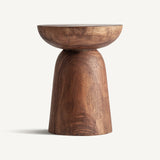 Ejeda Suar Wood Side Table - Maison Rêves UK