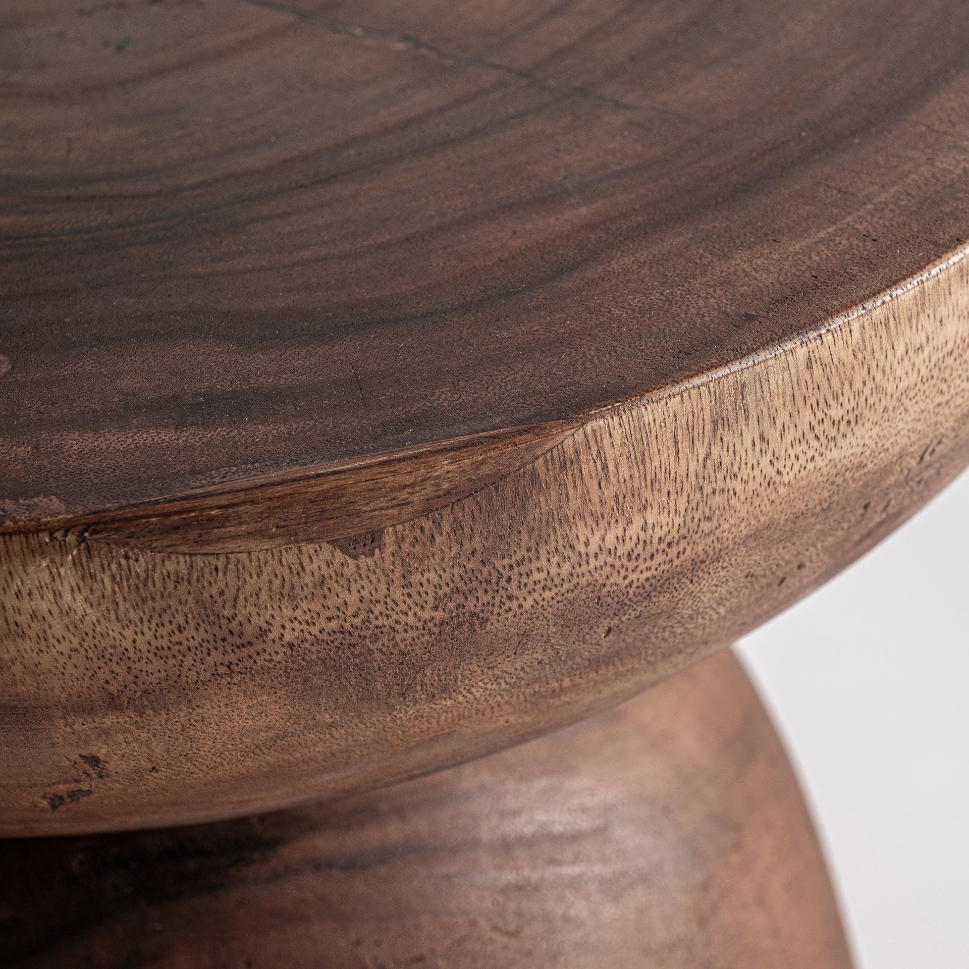 Ejeda Suar Wood Side Table - Maison Rêves UK