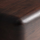 Flers Acacia Wood Side Table - Maison Rêves UK