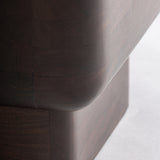 Flers Acacia Wood Side Table - Maison Rêves UK