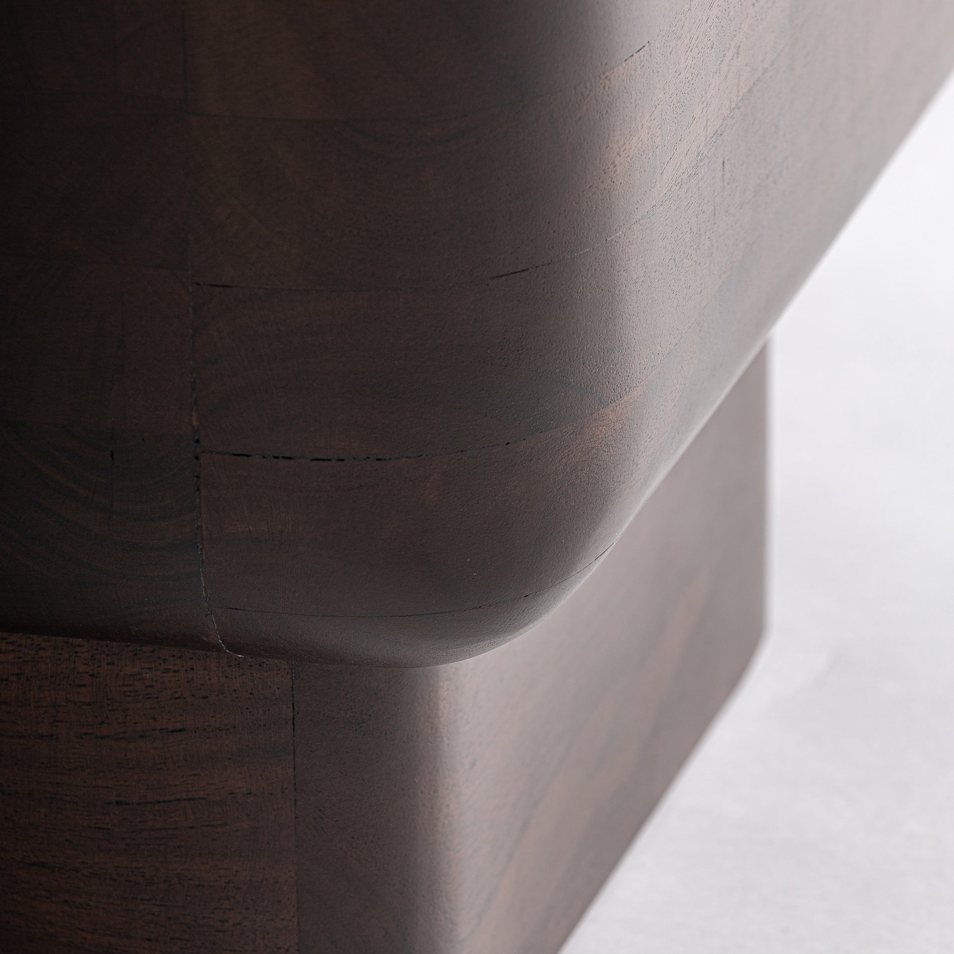 Flers Acacia Wood Side Table - Maison Rêves UK