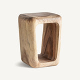 Galej Suar Wood Side Table - Maison Rêves UK