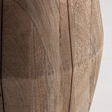 Jacquard Mango Wood Side Table - 67cm - Maison Rêves UK
