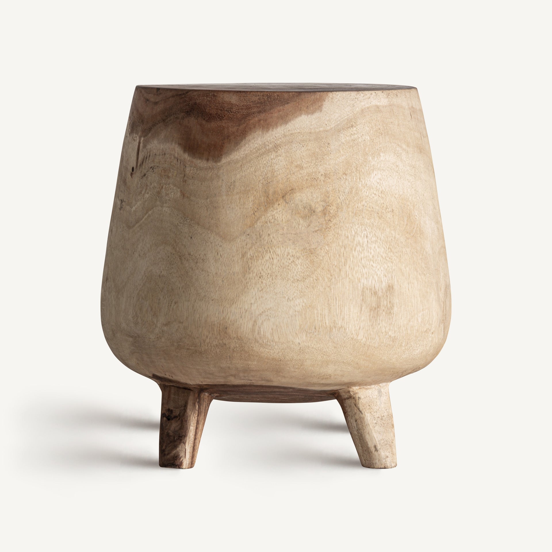 Kalandy Suar Wood Side Table - Maison Rêves UK