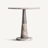 Meyzieu Marble Side Table - Maison Rêves UK