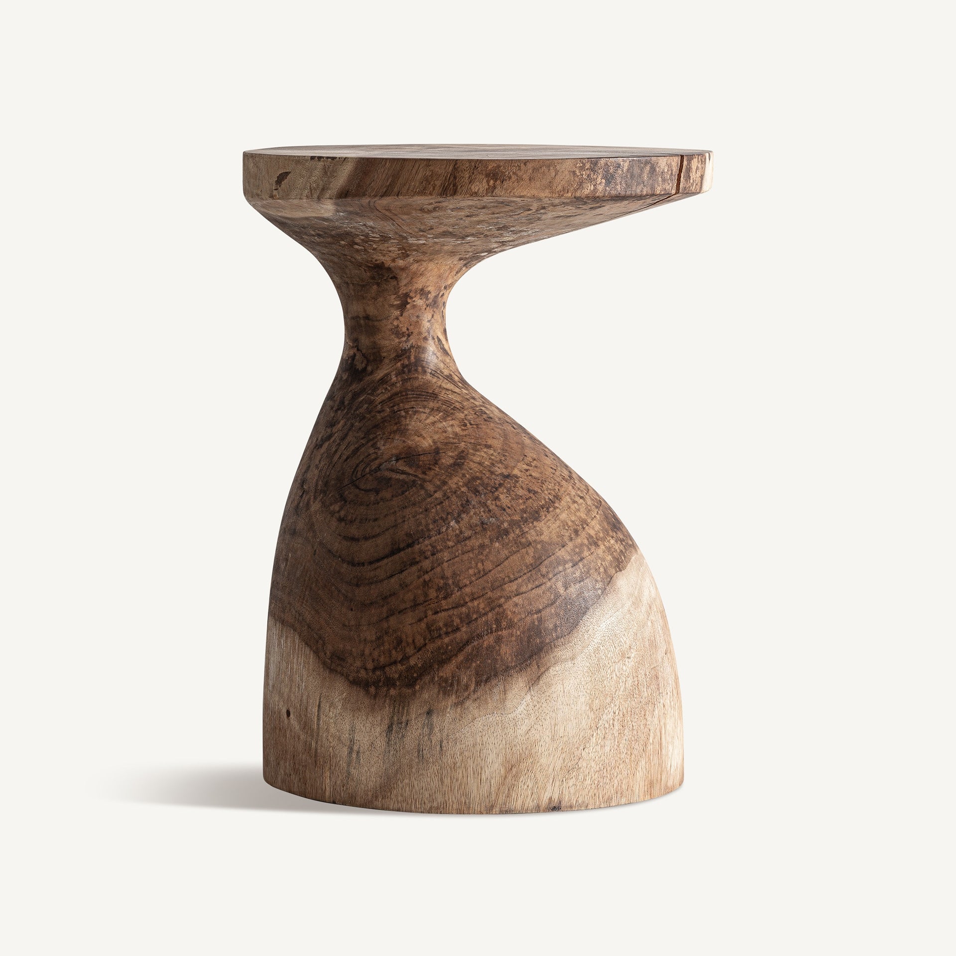 Pakel Suar Wood Side Table - Maison Rêves UK