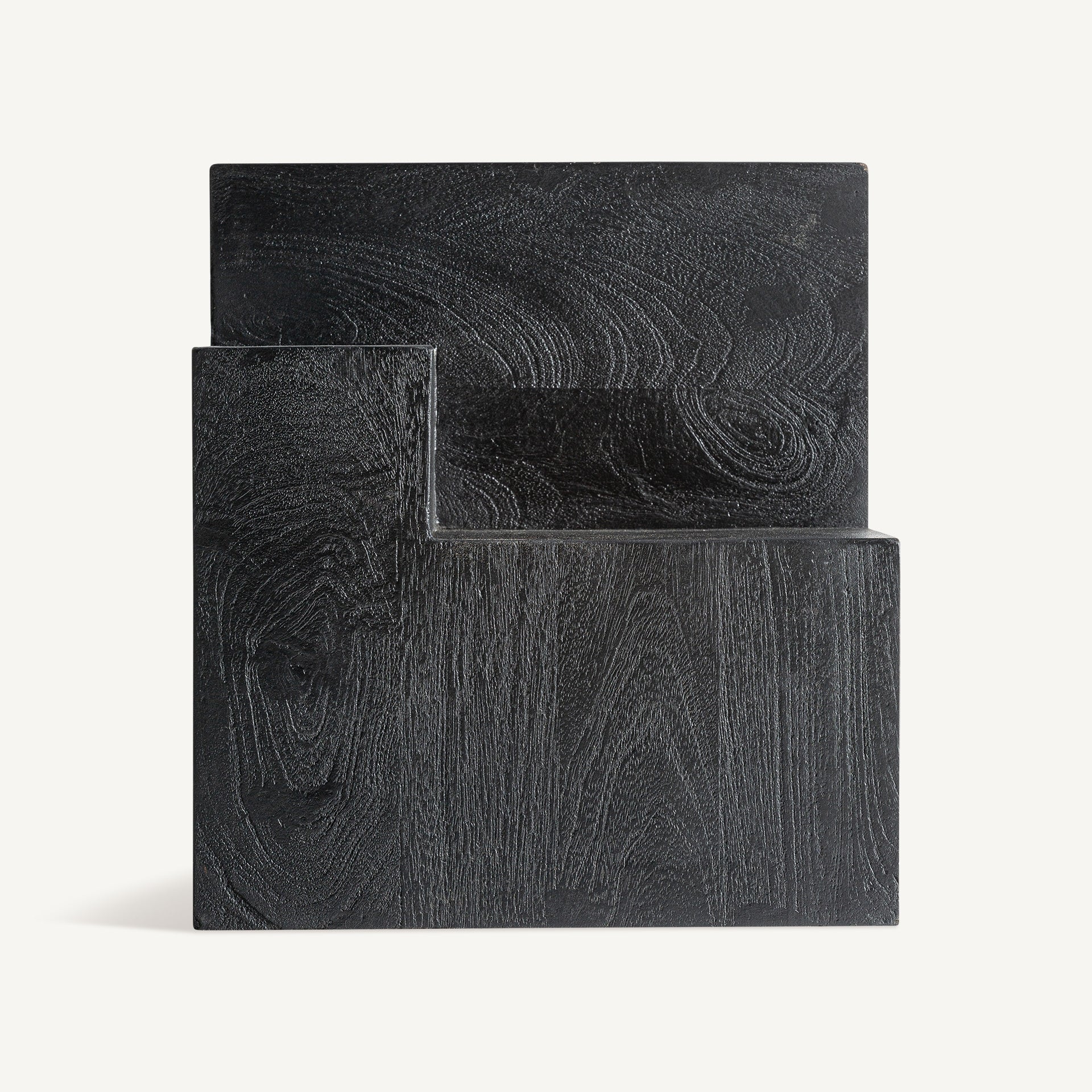 Pètria Mango Wood Side Table - 45cm - Maison Rêves UK