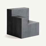 Pètria Mango Wood Side Table - 45cm - Maison Rêves UK