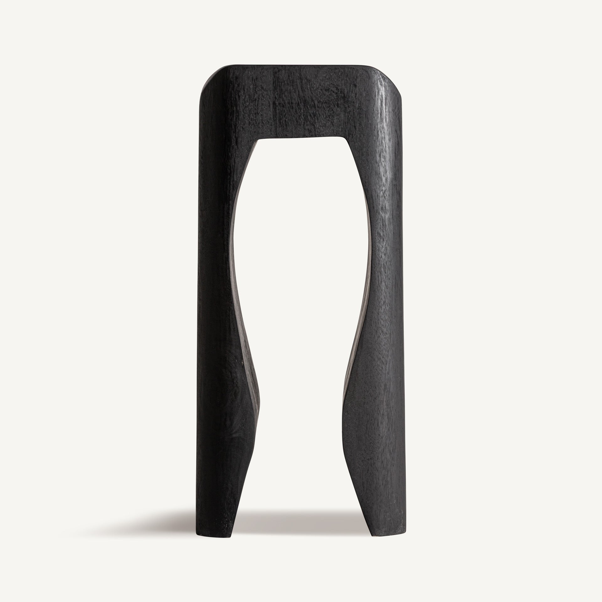 Wahel Suar Wood Side Table - 91cm - Maison Rêves UK