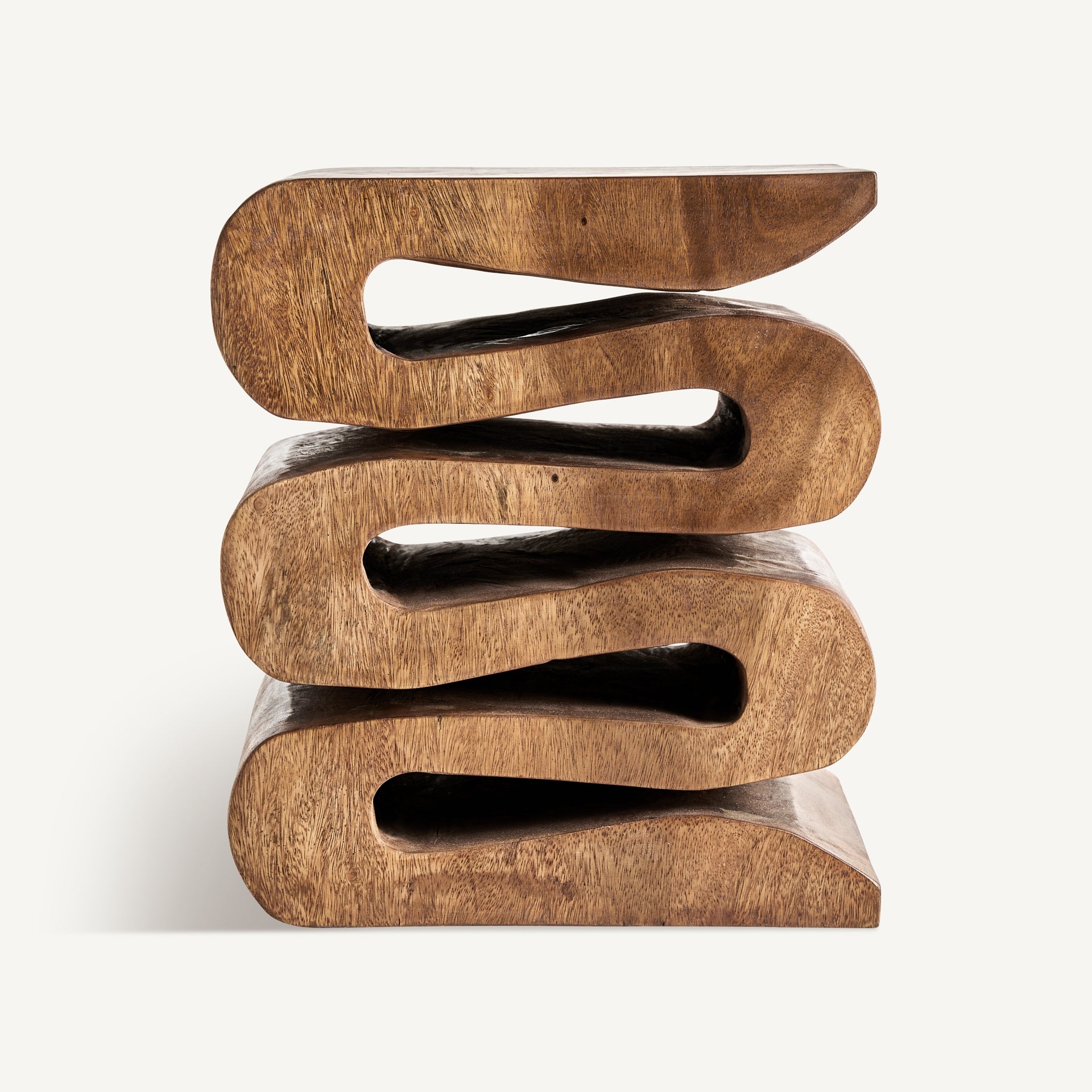 Xagar Suar Wood Side Table - Maison Rêves UK
