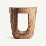 Yajle Suar Wood Side Table - Maison Rêves UK