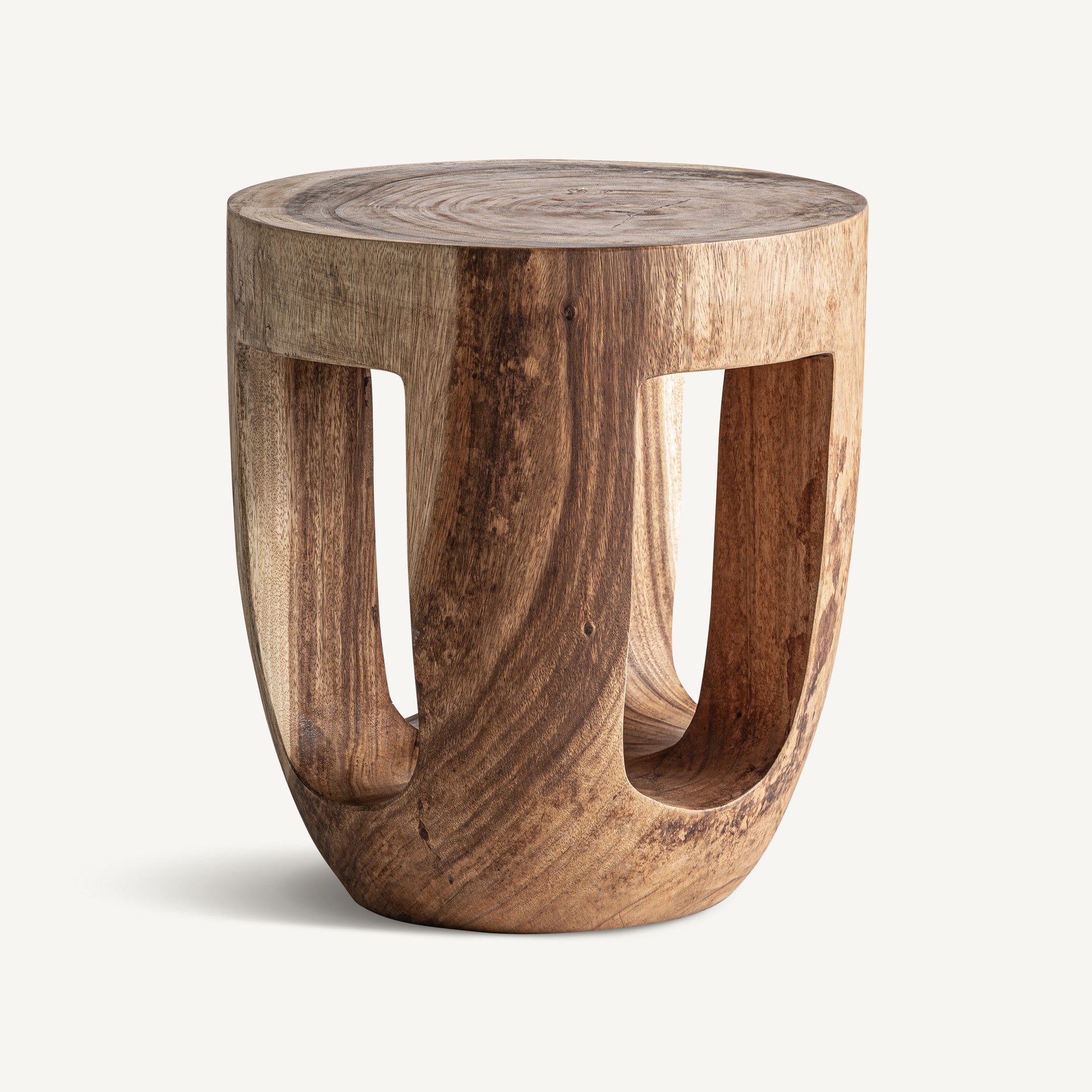 Yajle Suar Wood Side Table - Maison Rêves UK