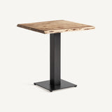 Tinjat Acacia Wood Bar Table - Maison Rêves UK