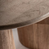 Jacquard Light Brown Mango Wood Dining Table - Maison Rêves UK