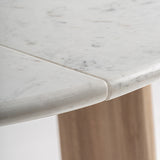 Nara Oak Wood Dining Table - 75cm - Maison Rêves UK