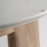 Nara Oak Wood Dining Table - 75cm - Maison Rêves UK
