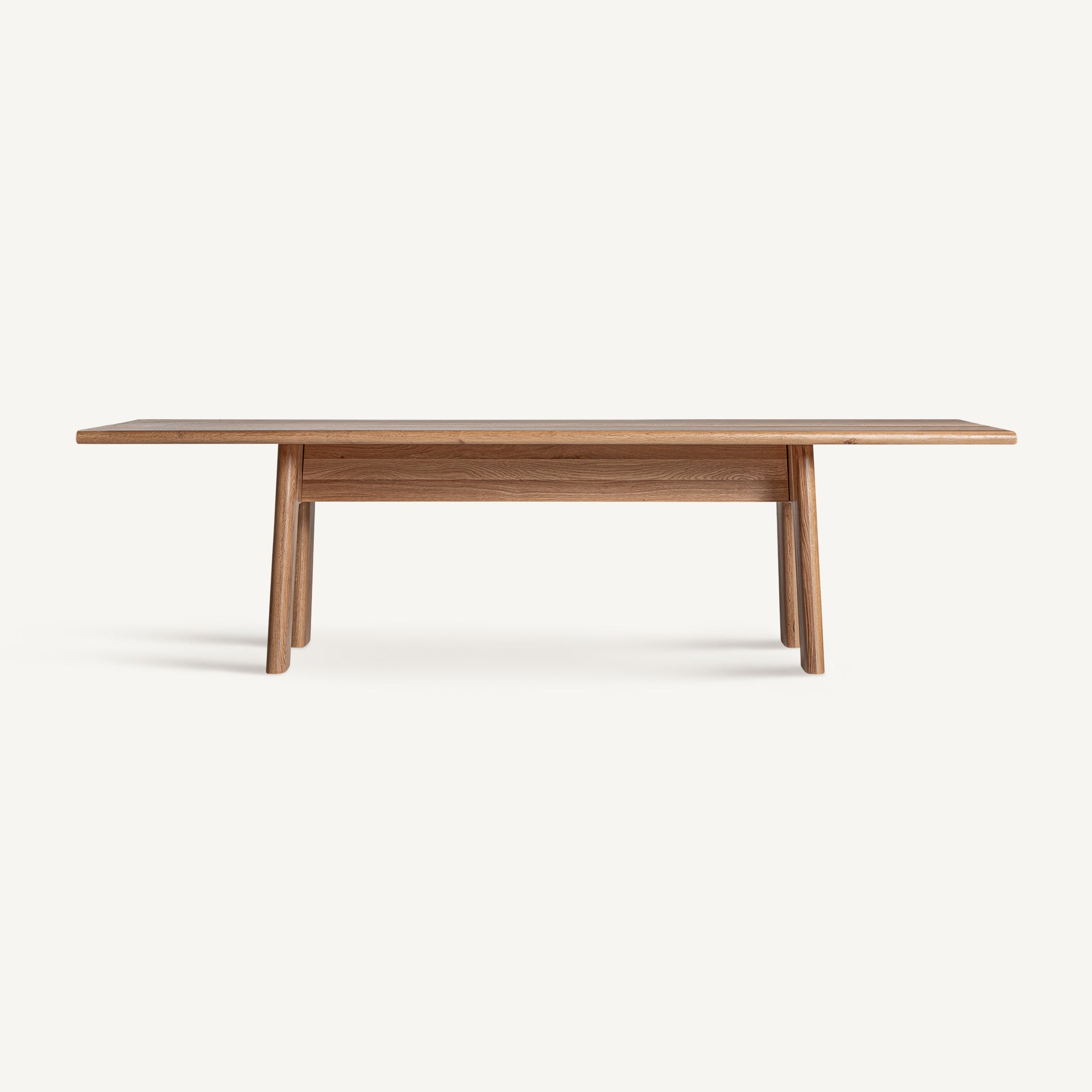 Nara Oak Wood Dining Table - 76cm - Maison Rêves UK