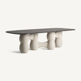 Sivadal Wood Dining Table - Maison Rêves UK