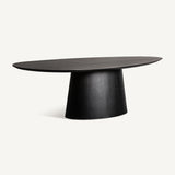 Weggis Oak Wood Dining Table - Maison Rêves UK