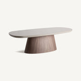 Bionaz Taupe Coffee Table - 35cm - Maison Rêves UK