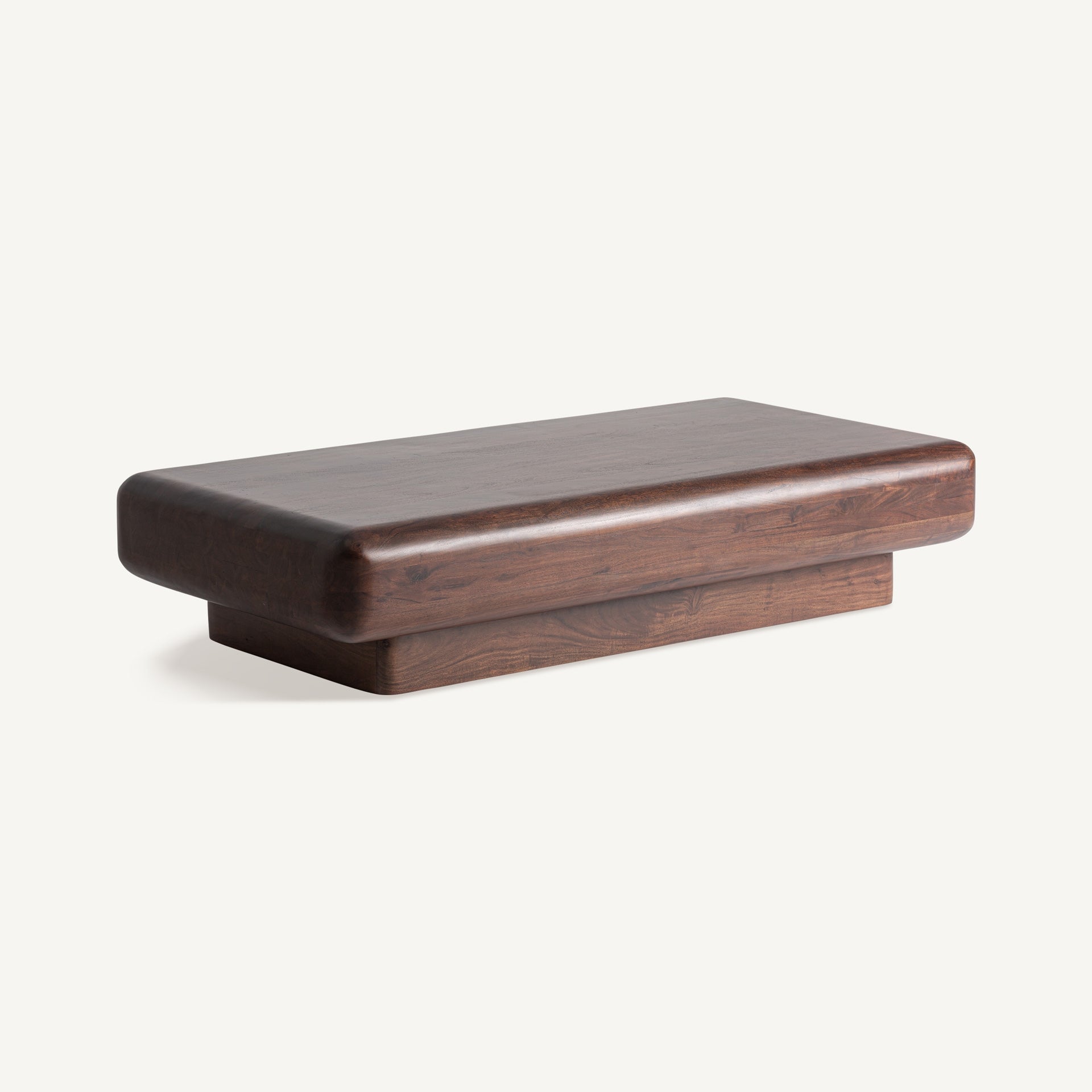 Flers Acacia Wood Coffee Table - Maison Rêves UK