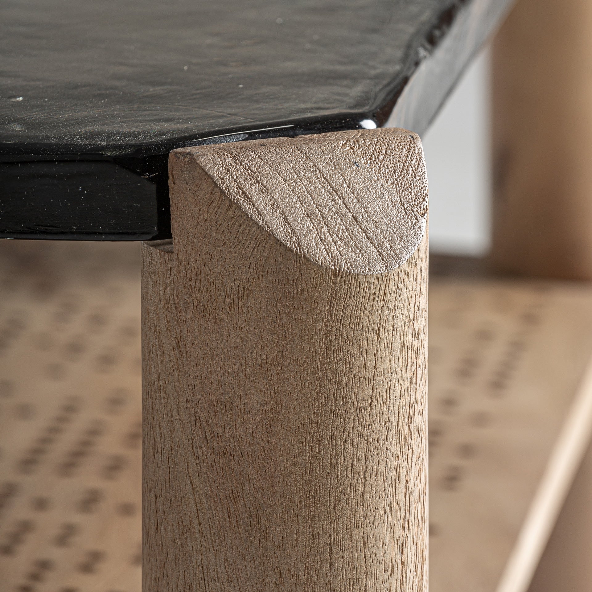Jacquard Mango Wood Coffee Table - Maison Rêves UK