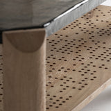 Jacquard Mango Wood Coffee Table - Maison Rêves UK