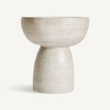 Naima Stoneware Coffee Table - 60cm - Maison Rêves UK