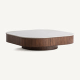 Neufs Synthetic Marble Coffee Table - 25cm - Maison Rêves UK