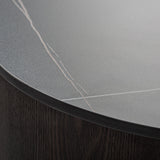 Neufs Synthetic Marble Coffee Table - 35cm - Maison Rêves UK