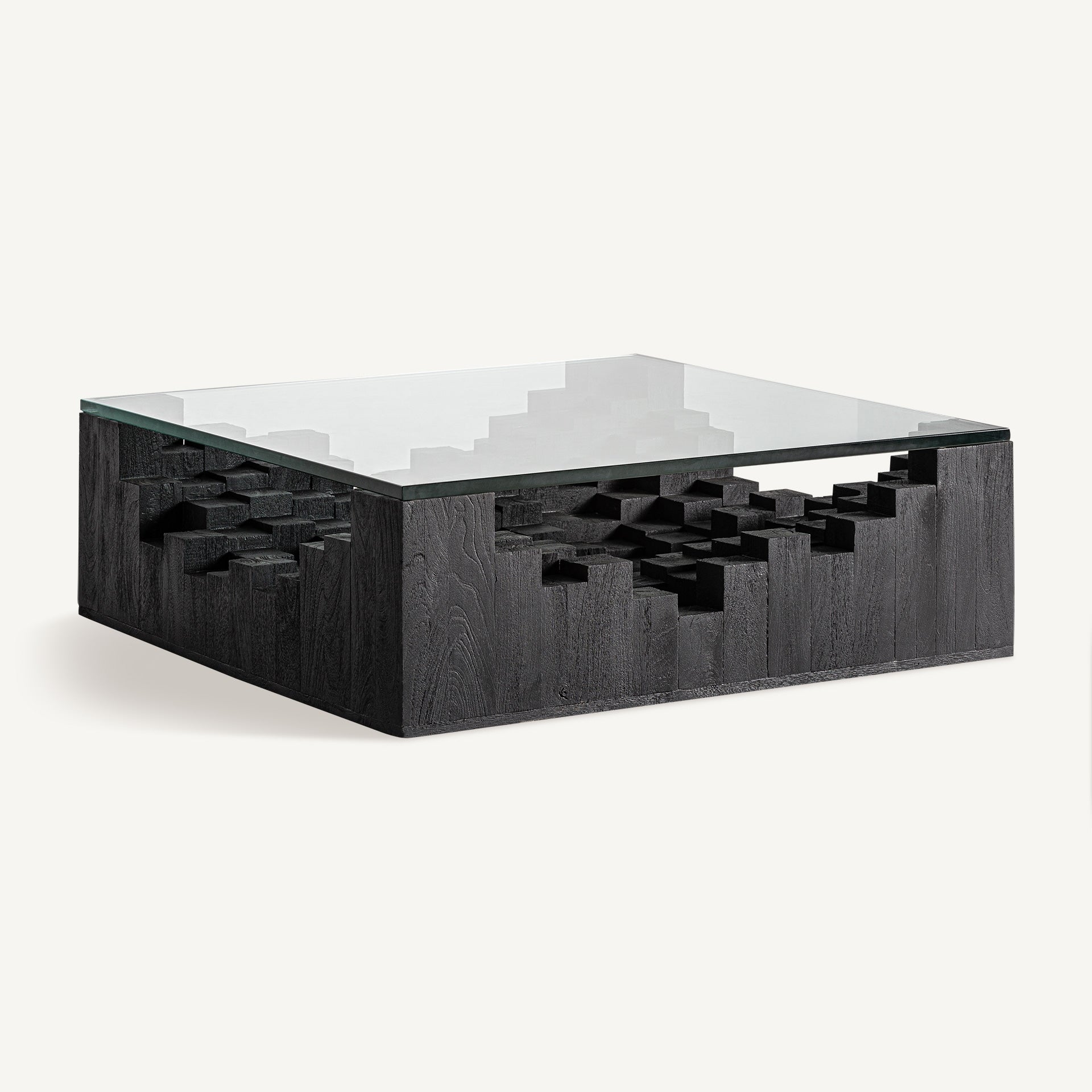 Pètria Mango Wood Coffee Table - Maison Rêves UK