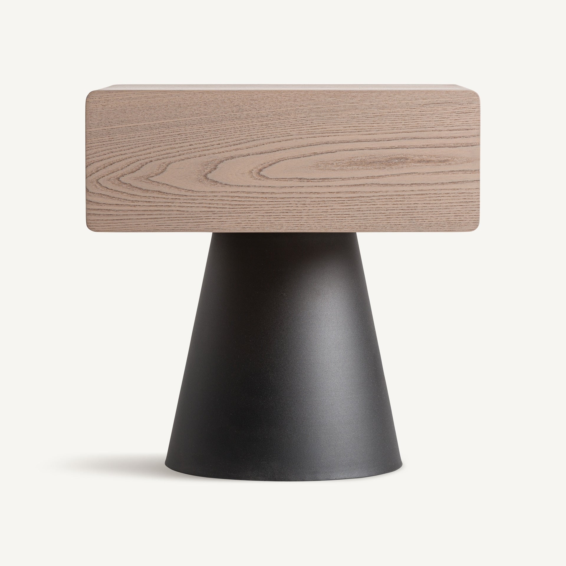 Crolles Sand Bedside Table - Maison Rêves UK