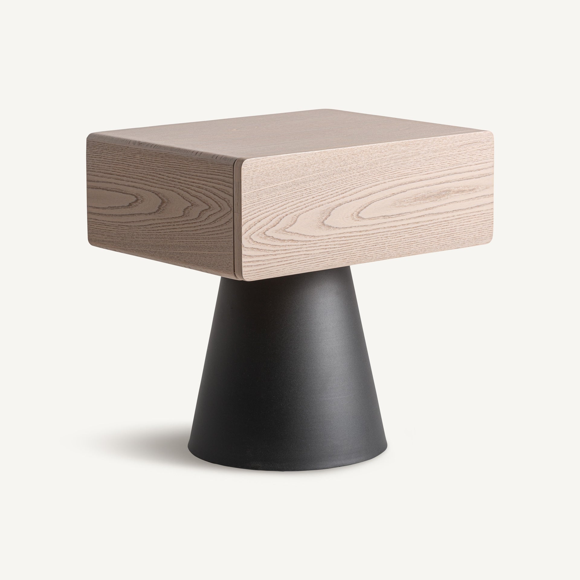Crolles Sand Bedside Table - Maison Rêves UK