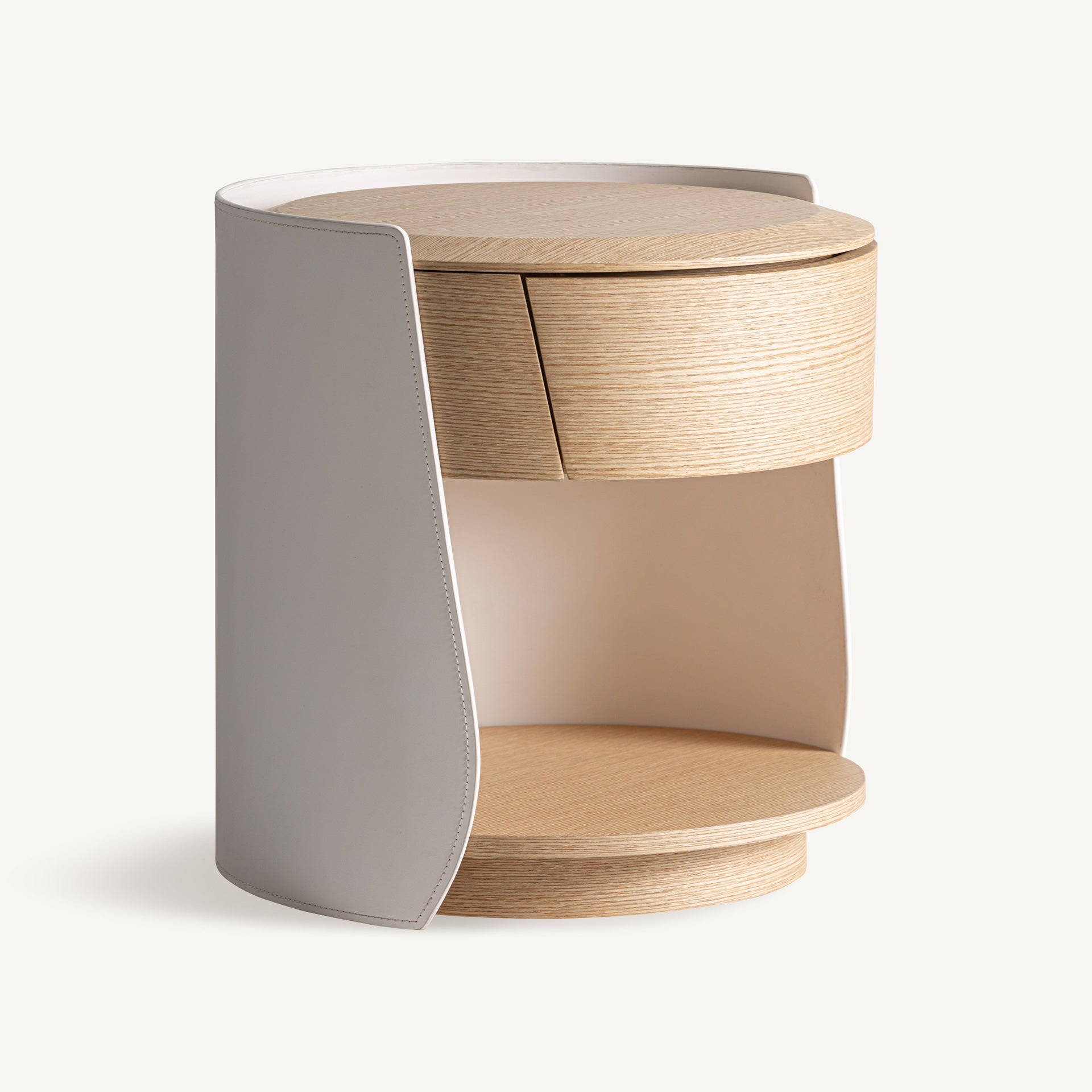 Huez Plywood Bedside Table - Maison Rêves UK