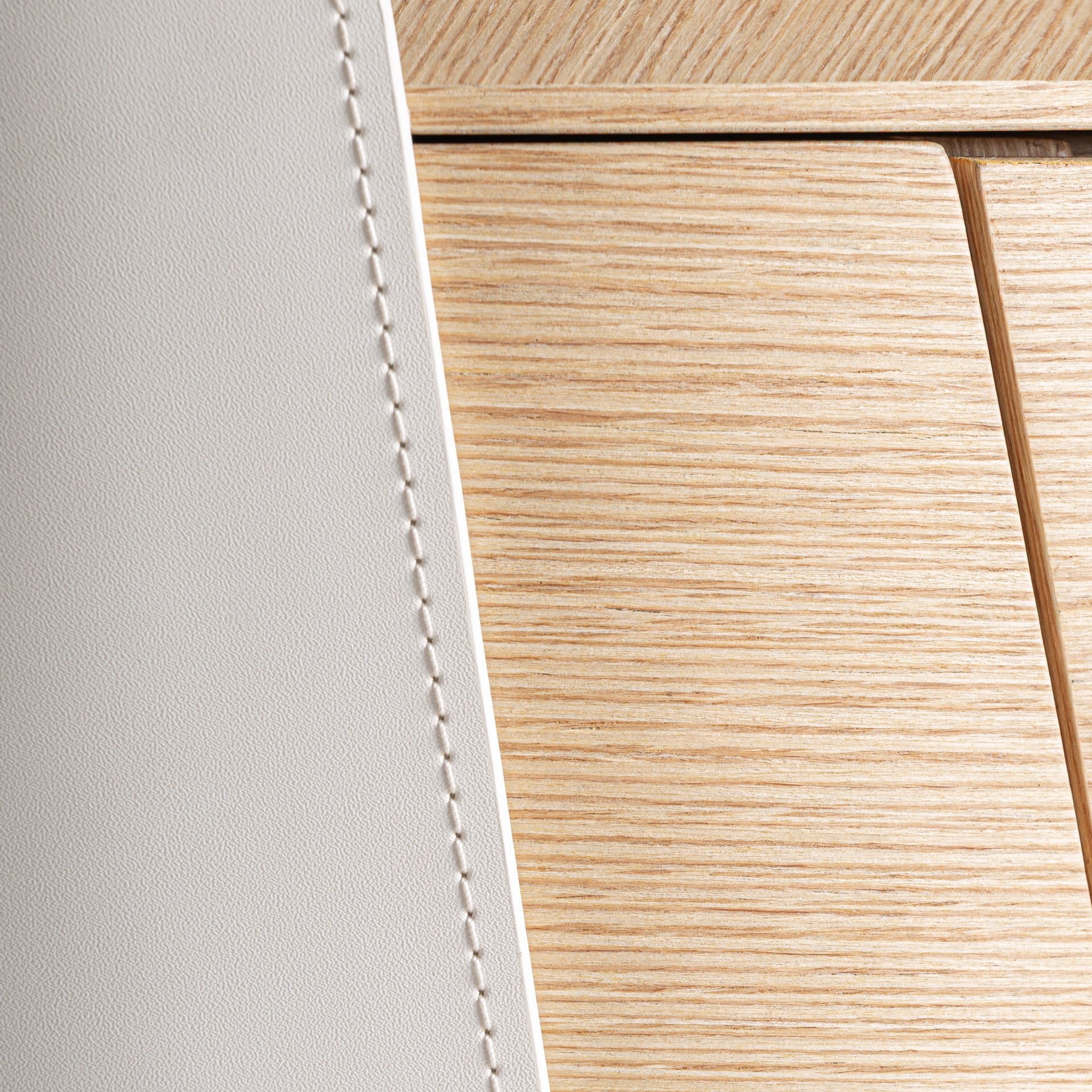 Huez Plywood Bedside Table - Maison Rêves UK