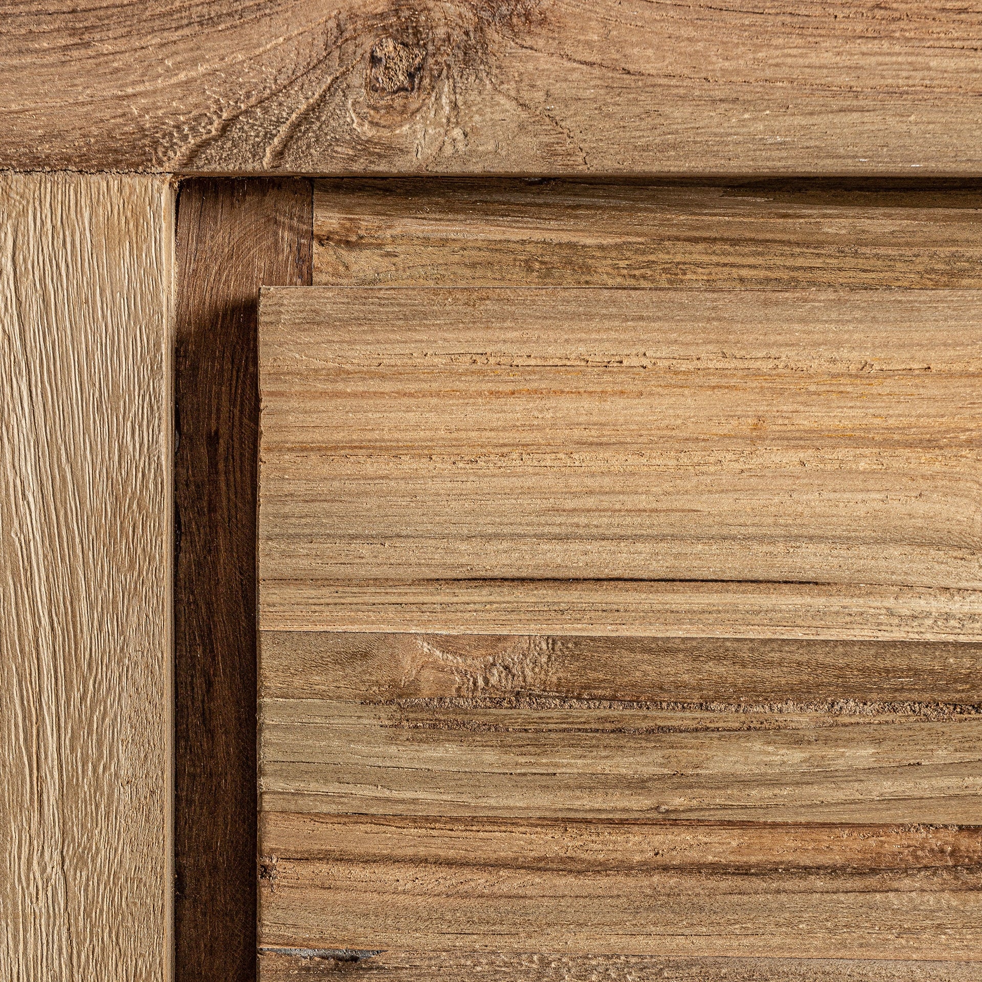 Lux Railway Wood Bedside Table - Maison Rêves UK