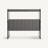 Meylan Grey Bedside Table - Maison Rêves UK
