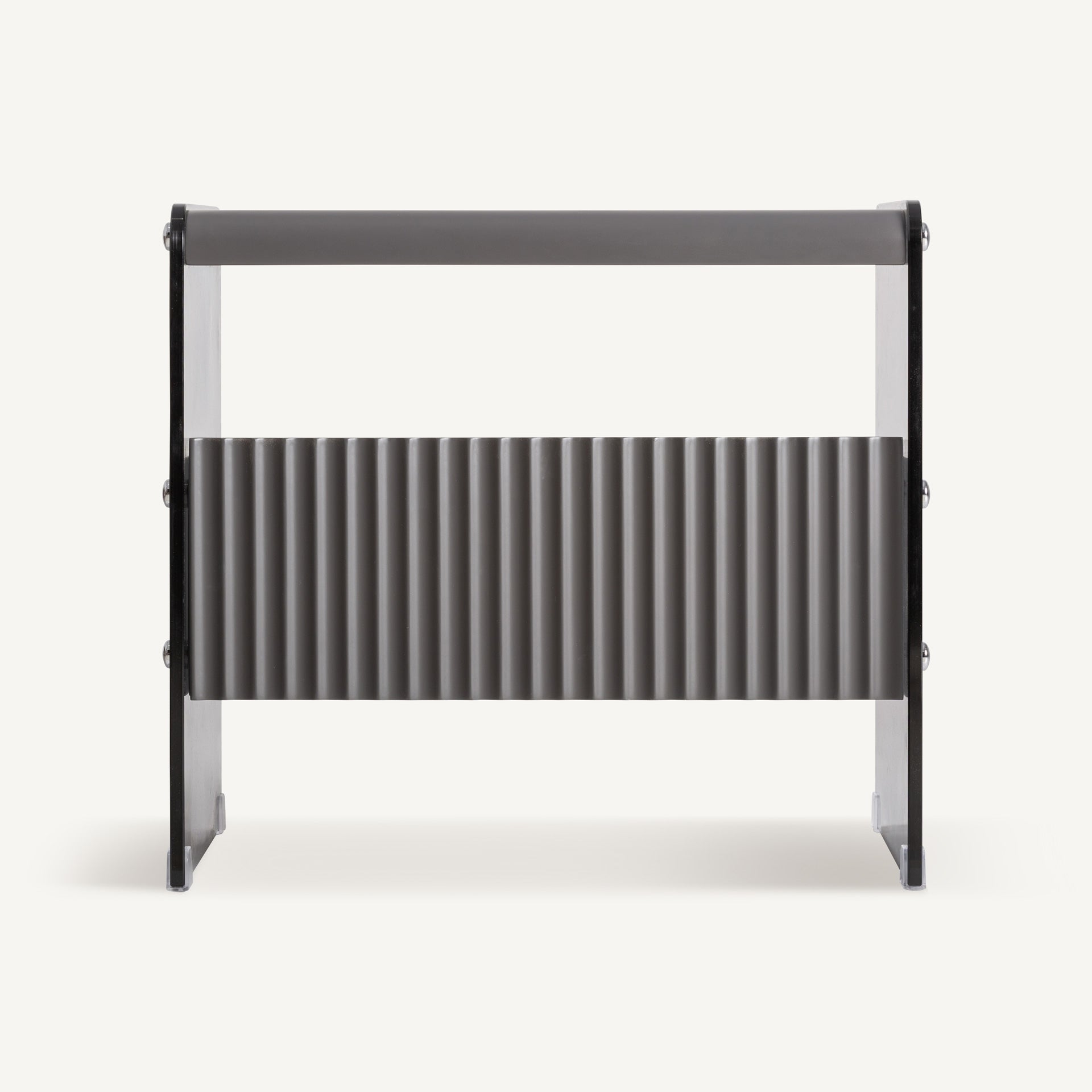 Meylan Grey Bedside Table - Maison Rêves UK