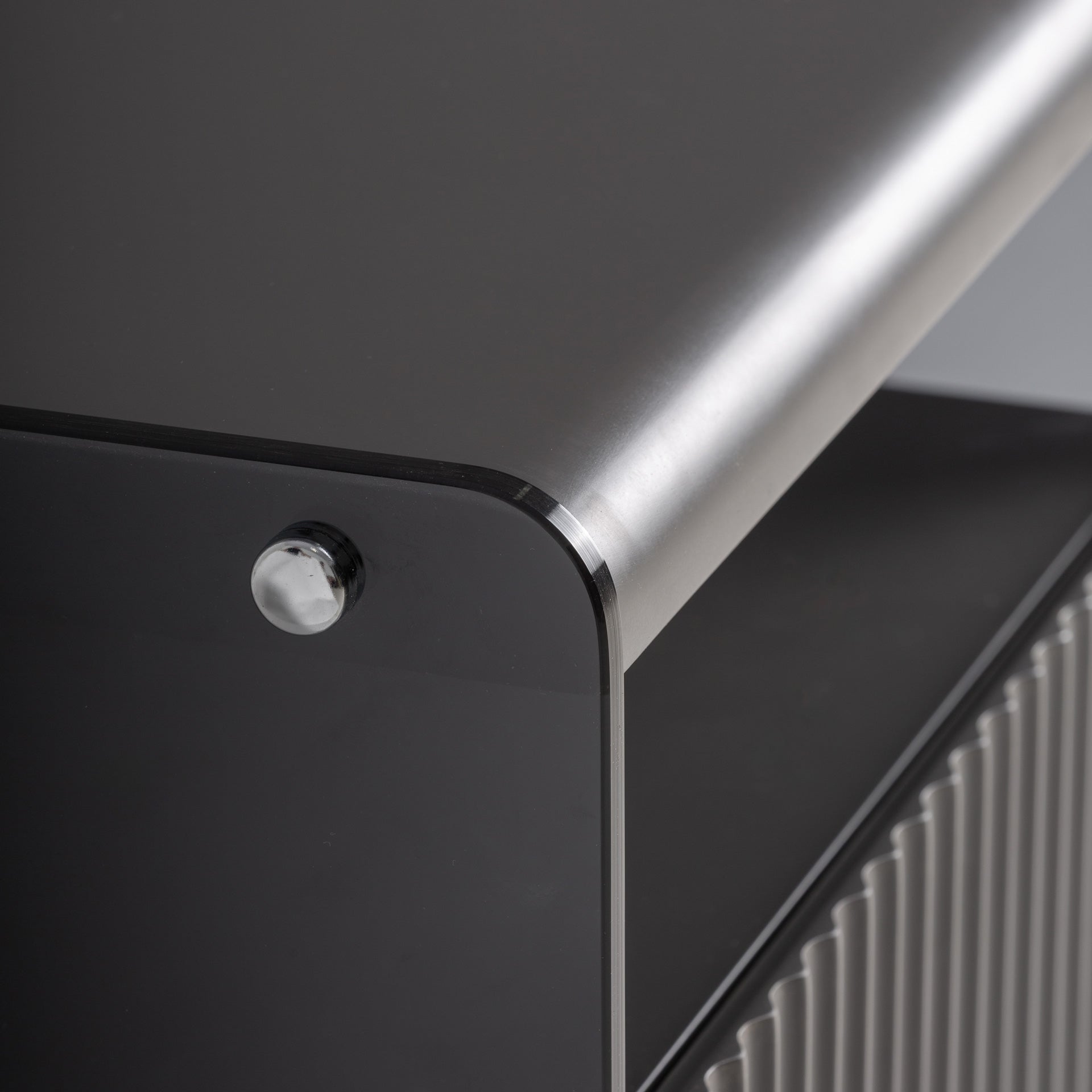 Meylan Grey Bedside Table - Maison Rêves UK